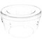 Pioneer Plastics 010C Clear Extra Small Round Plastic Container, 3.0625" W x 1.75" H
